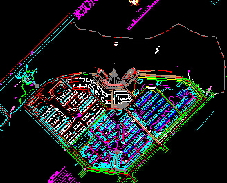 武漢萬(wàn)科四季花城一湖區(qū)會(huì)所環(huán)境設(shè)計(jì)施工圖-L&A